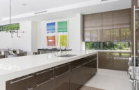 Contemporary Dura Supreme kitchen design by Danny McMullen of Distinguished Kitchens and Baths.